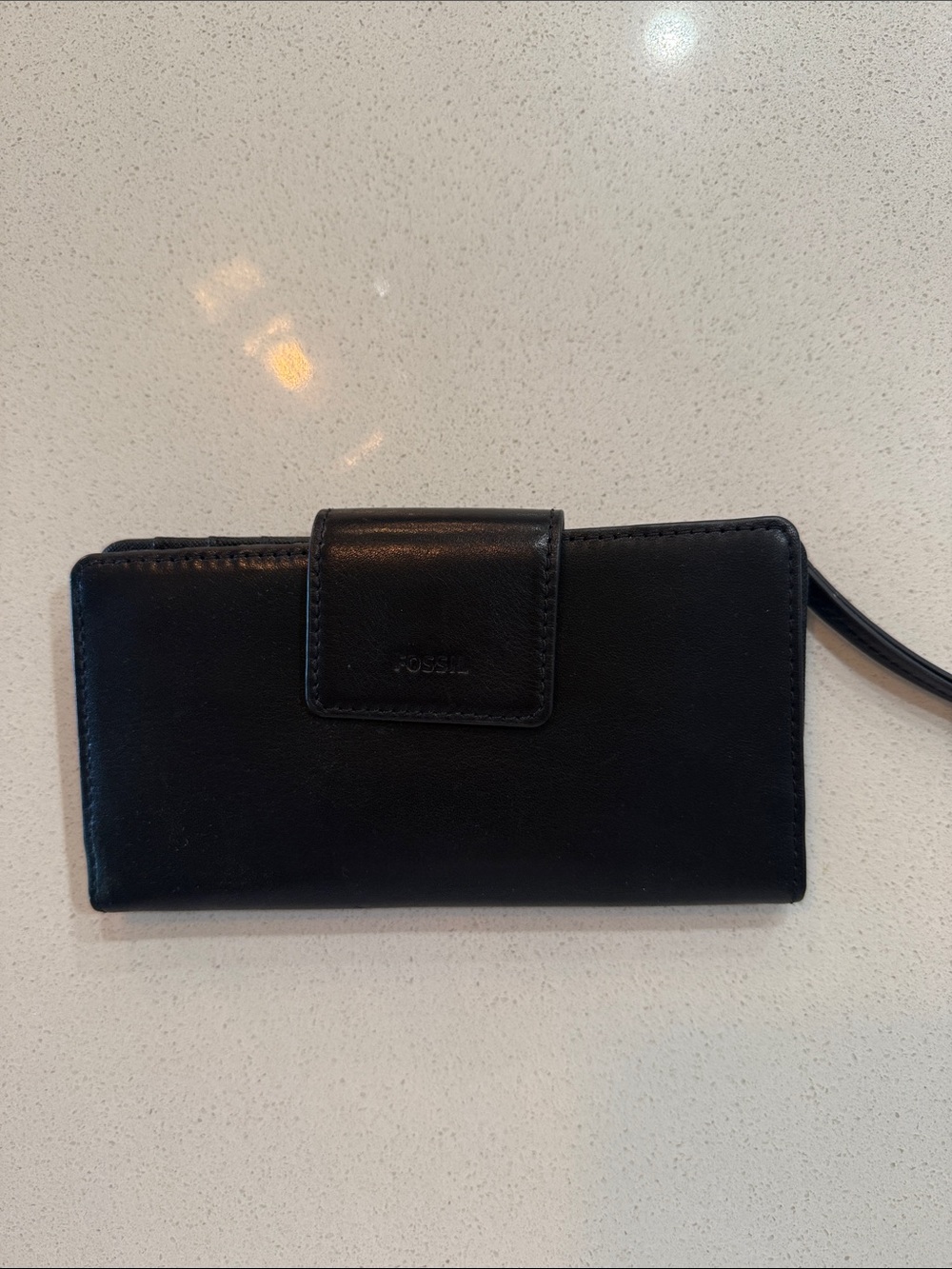 Fossil Black Leather Wallet